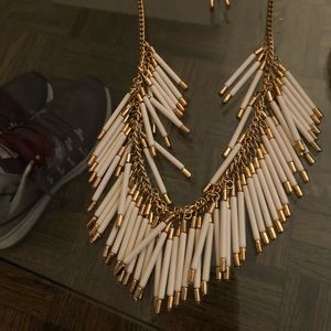 New necklace with earrings